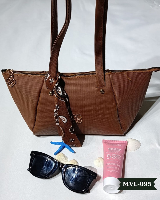 Vizon Fularlı Omuz Çantası